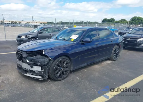2023 BMW 760 I xDrive from USA, damaged, VIN WBA33EJ06PCL92729
